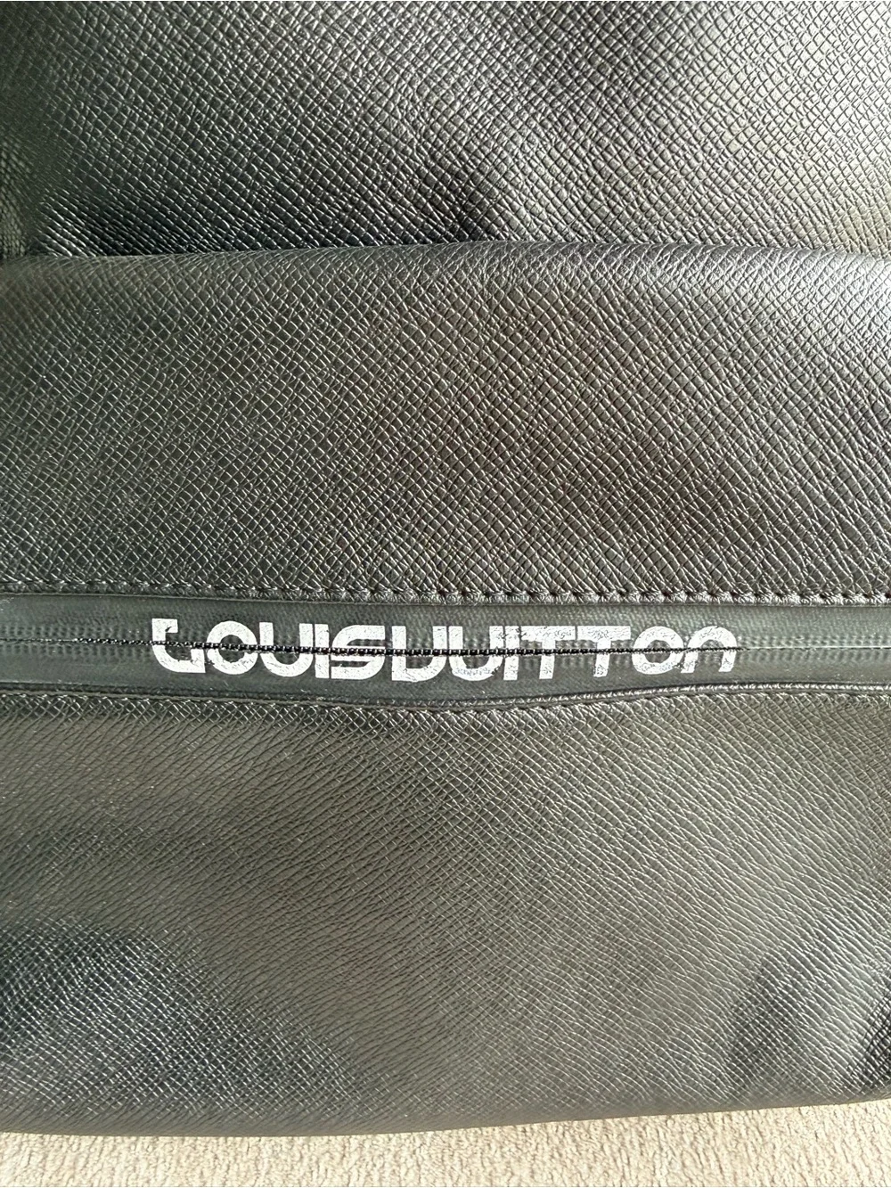 Louis Vuitton Men's Black Taiga Leather Apollo Limited Edition Backpack
